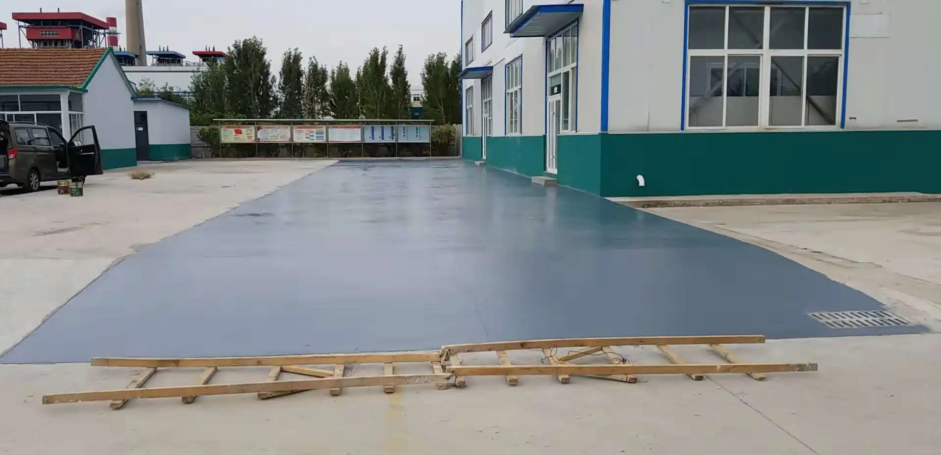 咸宁车间厂房地坪漆修补翻新